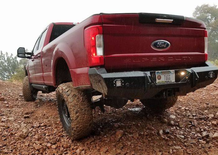 Steel Rear Bumper For 2017 F350 F450 F550